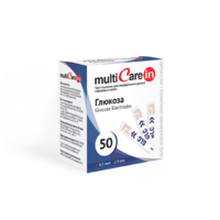 Тест-полоски Biochemical Глюкоза № 50 к анализатору MultiCare-in
