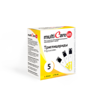Тест-полоски Biochemical Триглицериды № 5 к анализатору MultiCare-in
